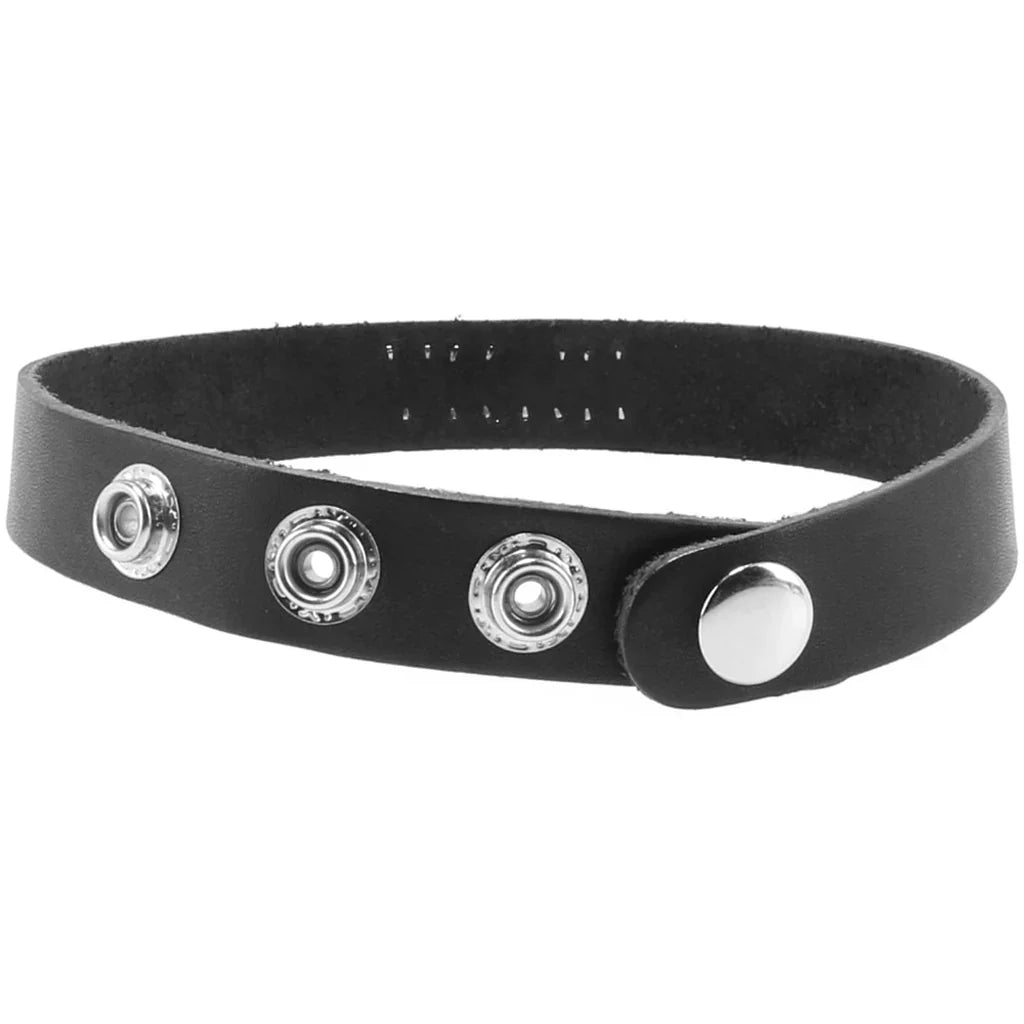 F**k Me Leather Word Band Collar – Edmonton adult boutique – features
