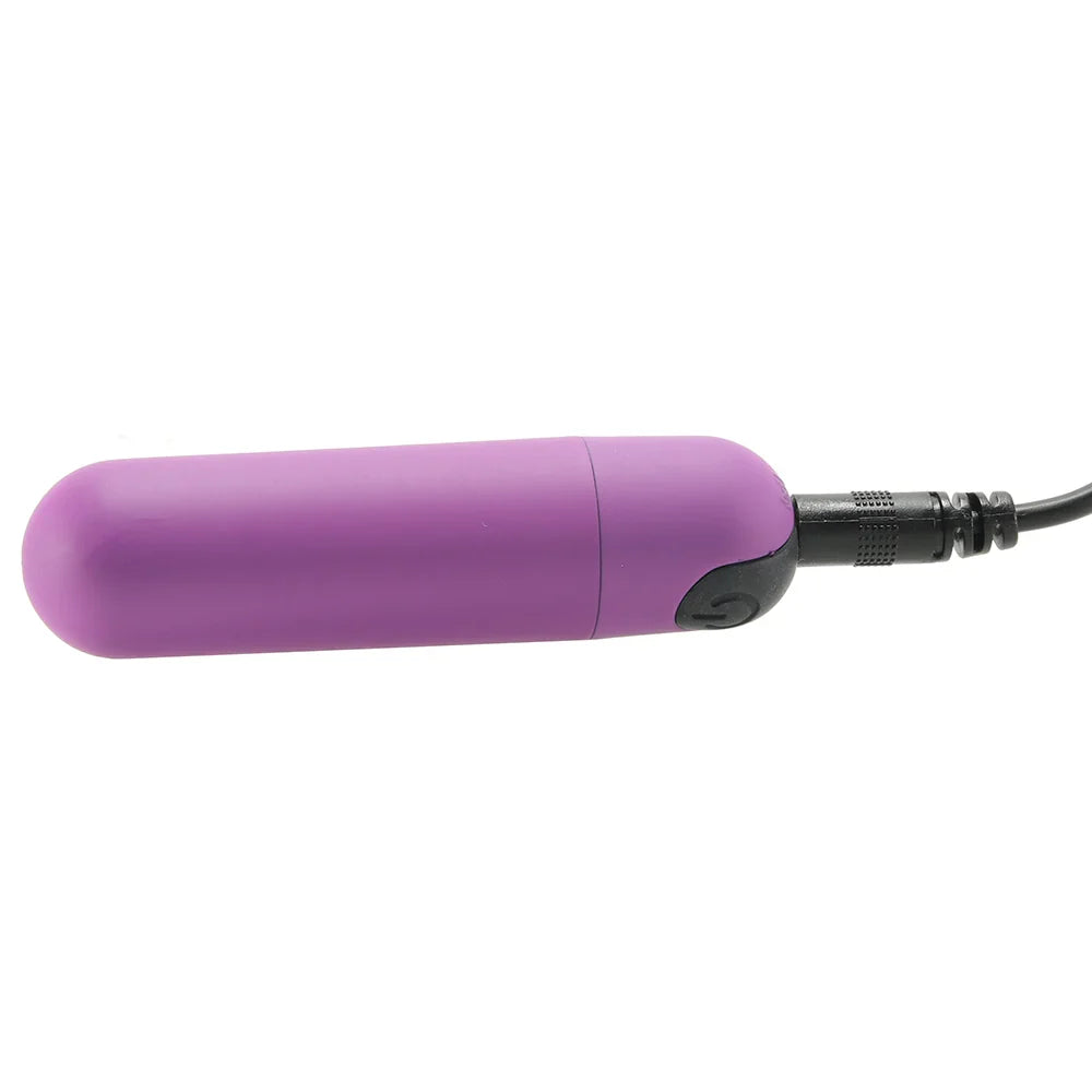 Bang! Remote Vibrating Bullet in Purple – Heaven Boutique Edmonton – side view