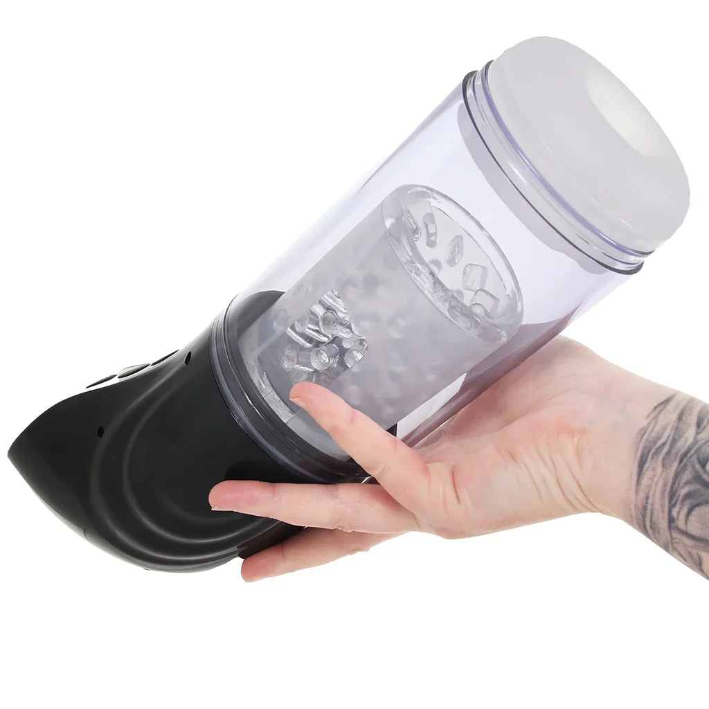 Pumped StrokeMate Auto Stroker in Black – Edmonton – packaging view
