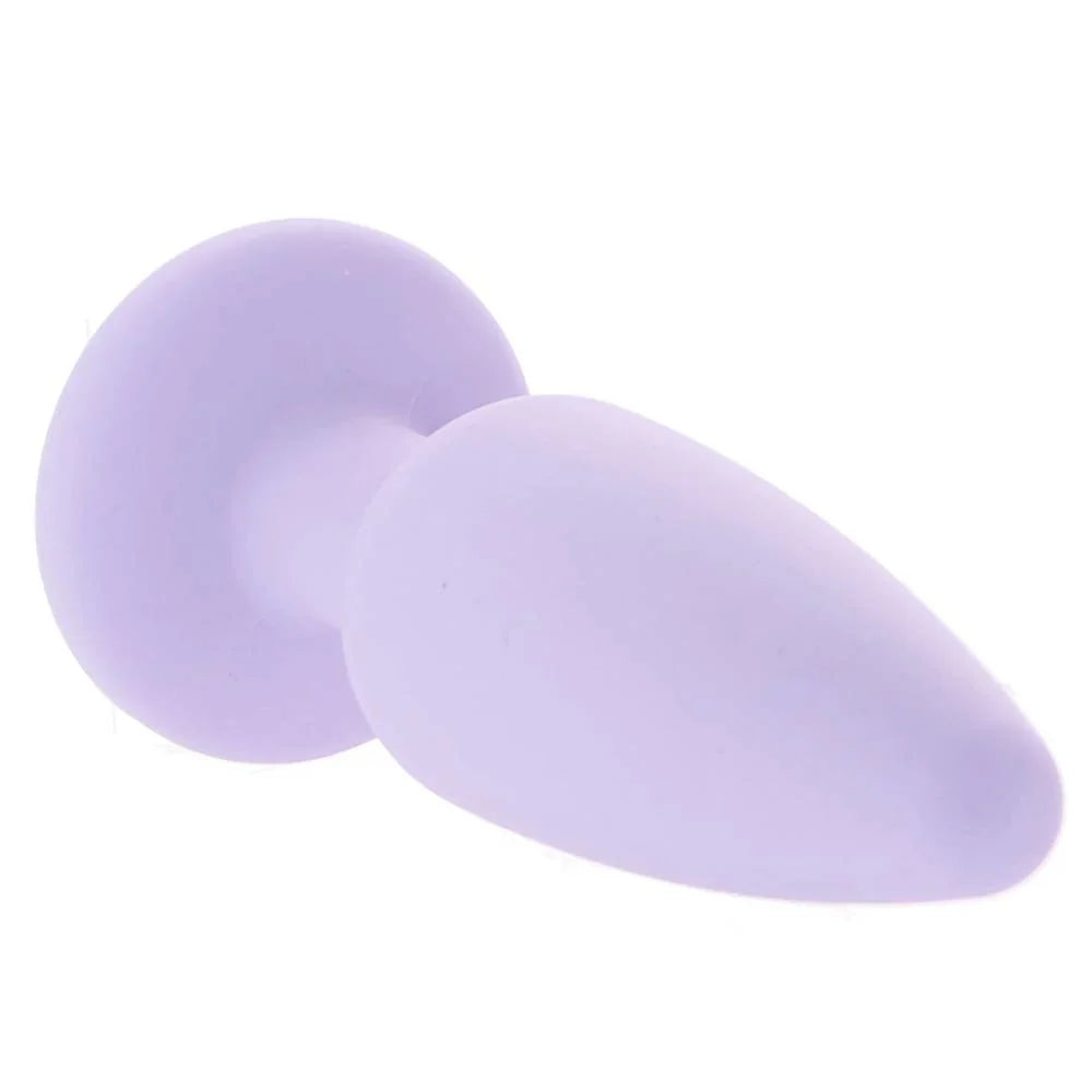 First Time Crystal Booty Anal Plug Set in Purple – Heaven Boutique Edmonton – side view