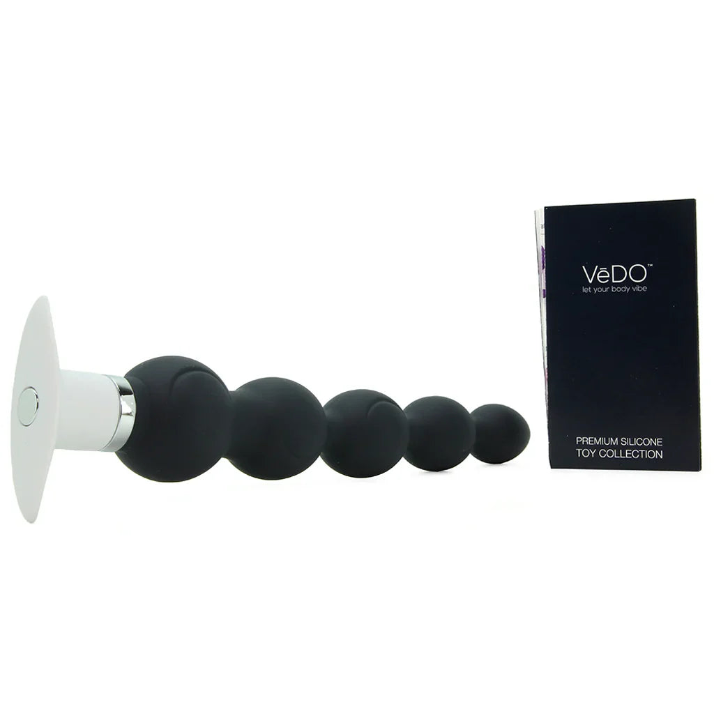 Quaker Anal Vibe in Just Black – Edmonton adult store – close-up view