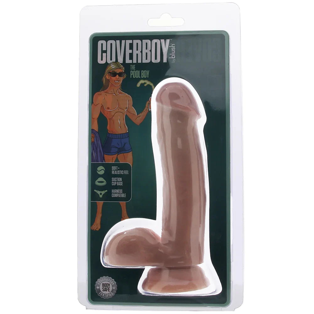 Coverboy The Pool Boy Dildo – Edmonton adult store – close-up view