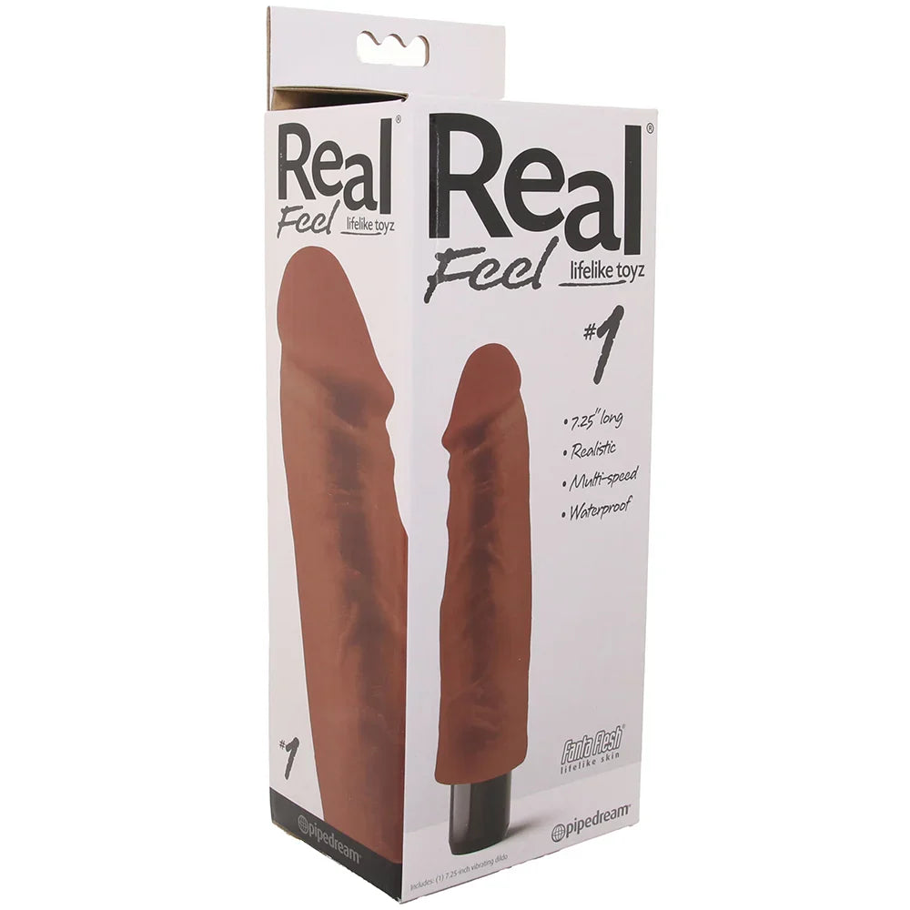 Real Feel No.1 Vibe in Brown – Edmonton adult store – close-up view