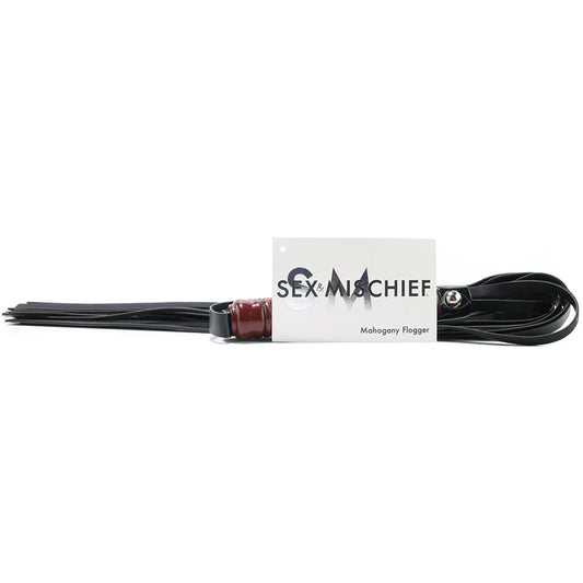 Sex & Mischief Mahogany Flogger — buy in Edmonton | Heaven Boutique