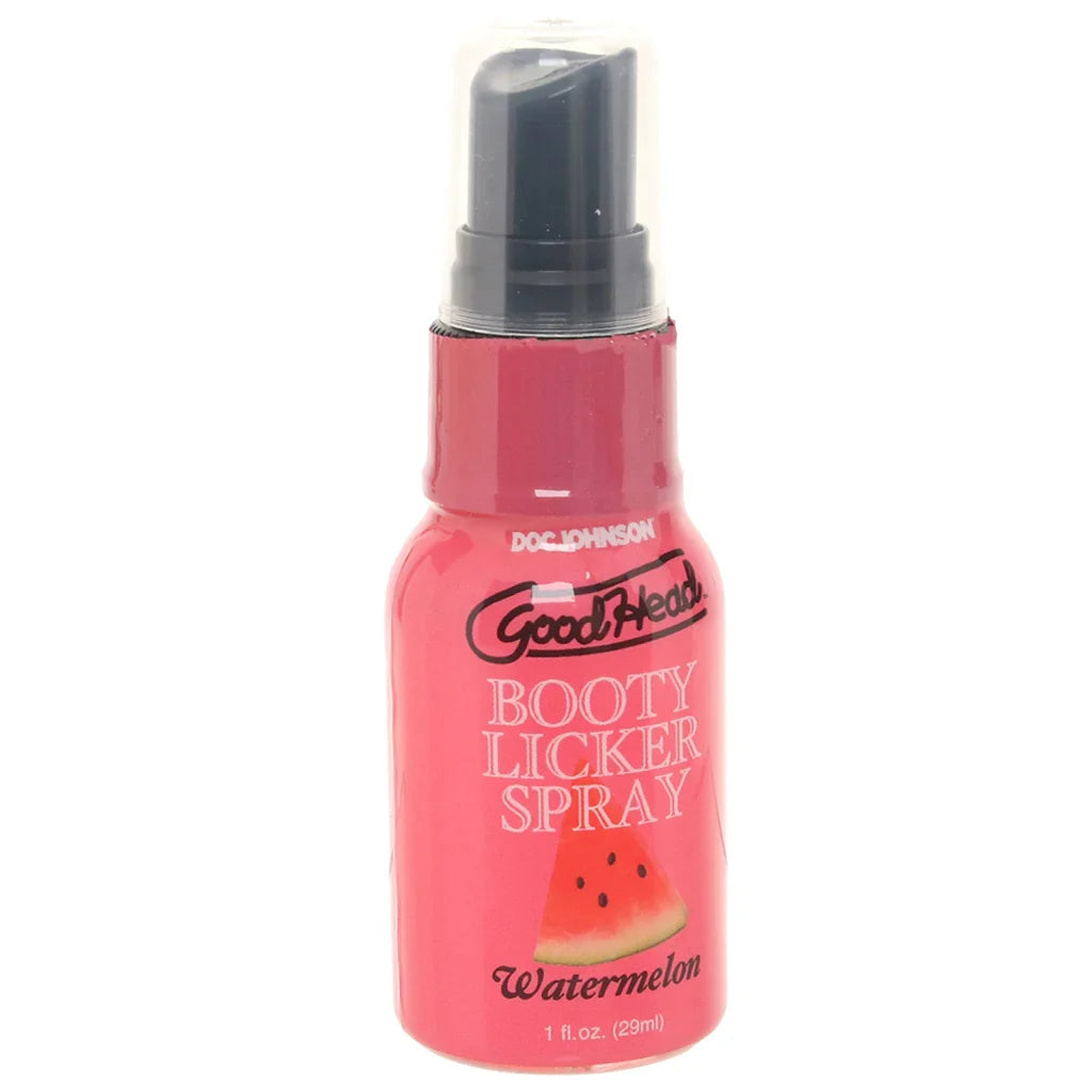 GoodHead Booty Licker Spray 1fl.oz/29ml in Watermelon – Heaven Boutique Edmonton – side view