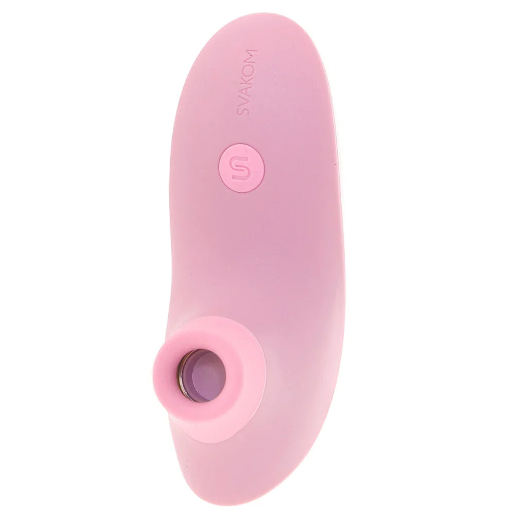 Pulse Lite Neo Suction Stimulator with App in Pale Rosette – Edmonton adult store – close-up view