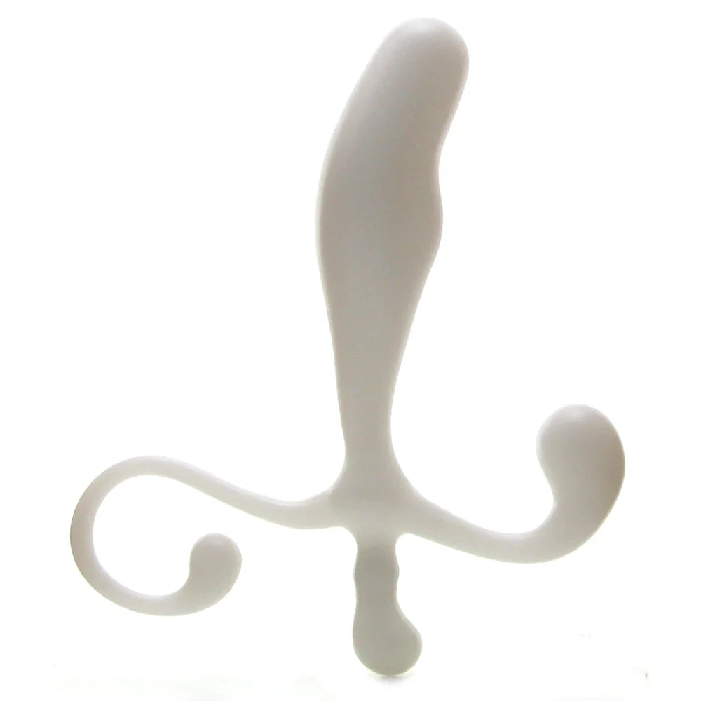 Blue Line 5 Inch Male P-Spot Massager in White — buy in Edmonton | Heaven Boutique
