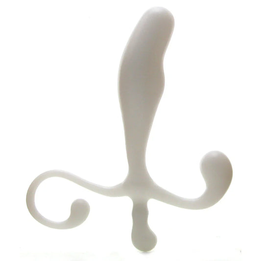 Blue Line 5 Inch Male P-Spot Massager in White — buy in Edmonton | Heaven Boutique