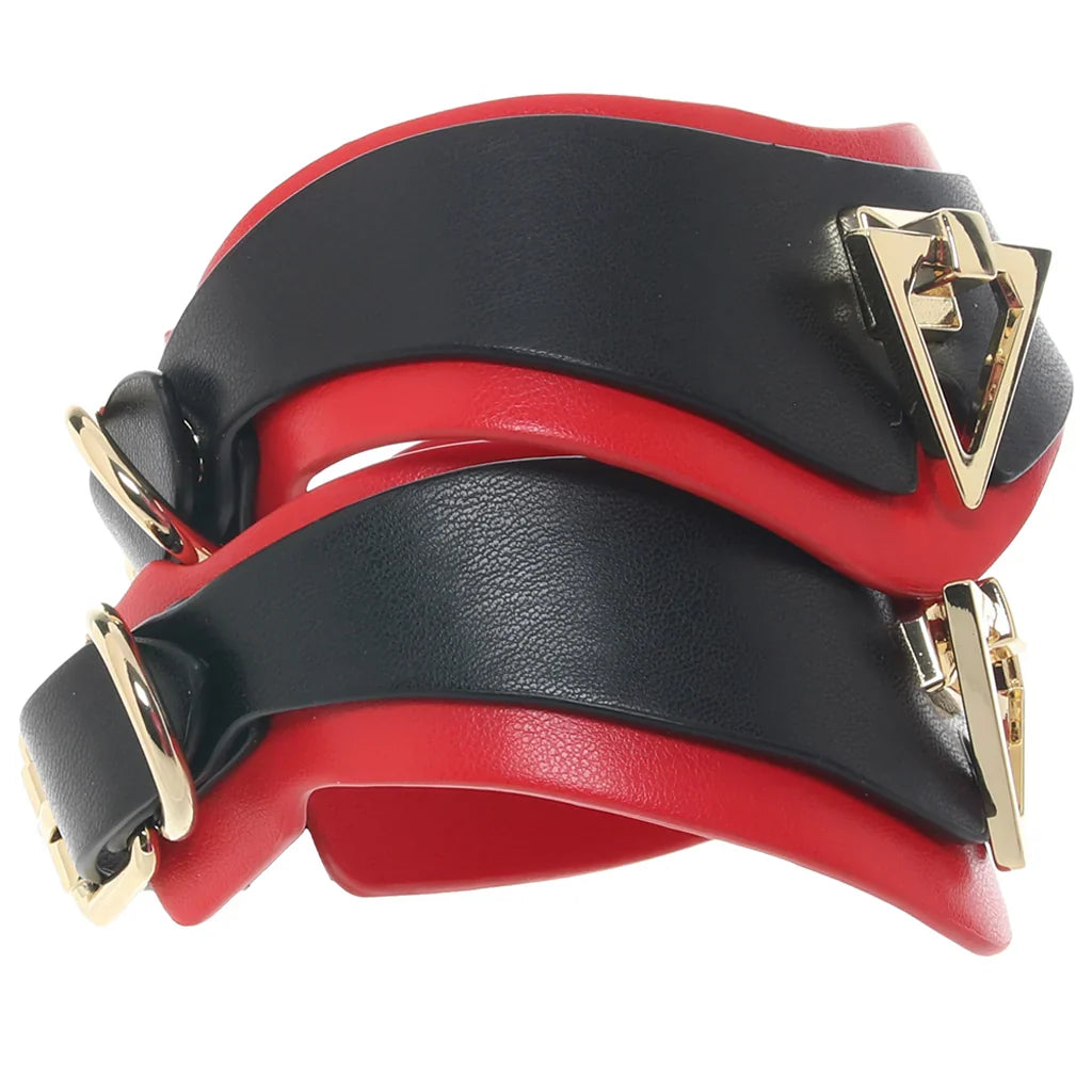 Ouch! Milan Collection Leg Cuffs – Heaven Boutique Edmonton – side view