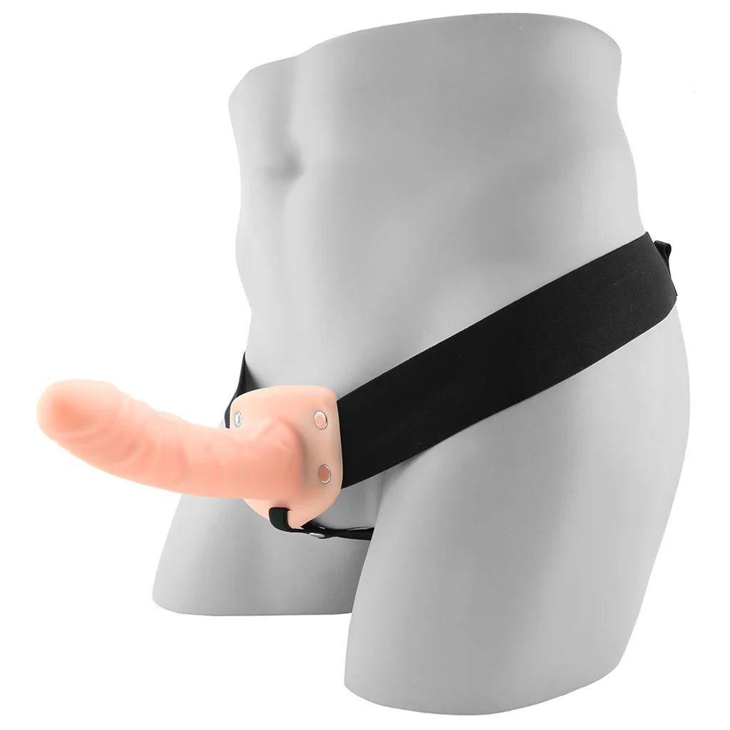 Dr. Skin 6 Inch Hollow Strap-On in Vanilla Edmonton – product detail