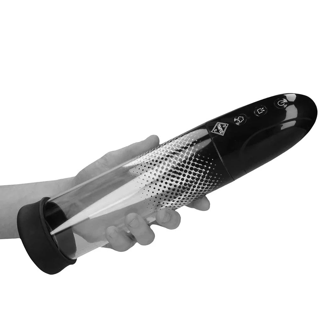 Pumped Rechargeable Automatic Luv Pump in Black Edmonton – product detail