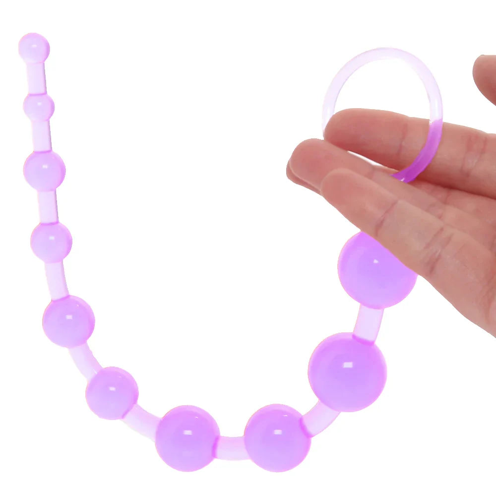 X-10 Anal Beads in Purple Edmonton – product detail