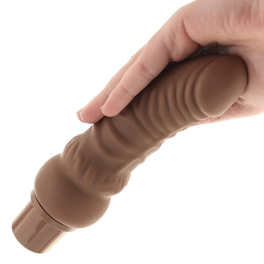 Power Stud Rechargeable Curvy Vibe in Brown Edmonton – product detail