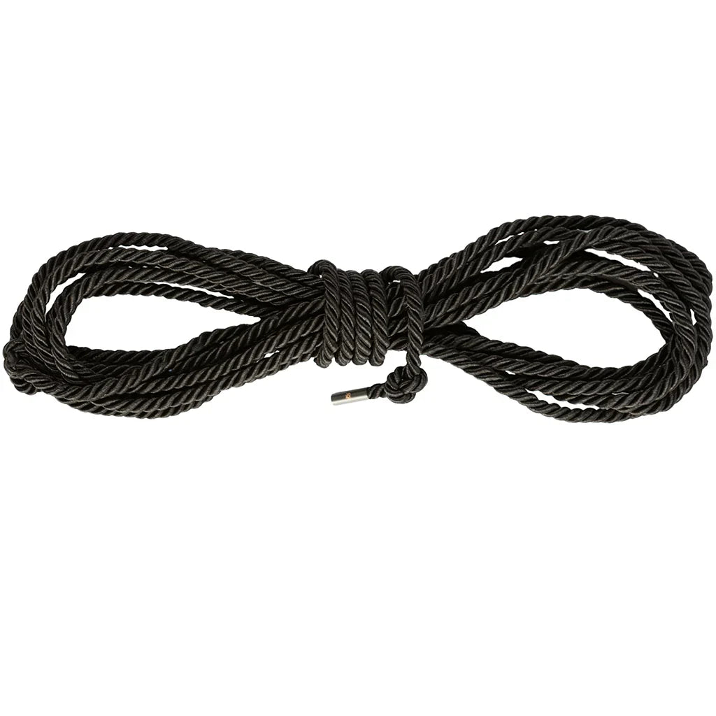 Sei Mio Knot In Control Silky Bondage Rope in 33'/10m - 33'/10m – Heaven Boutique Edmonton – side view