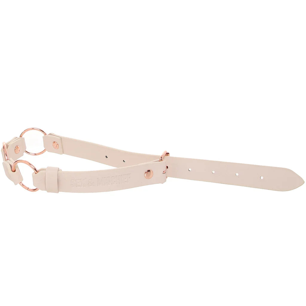 S&M Peaches 'n CreaMe Ring Day Collar – Edmonton – packaging view