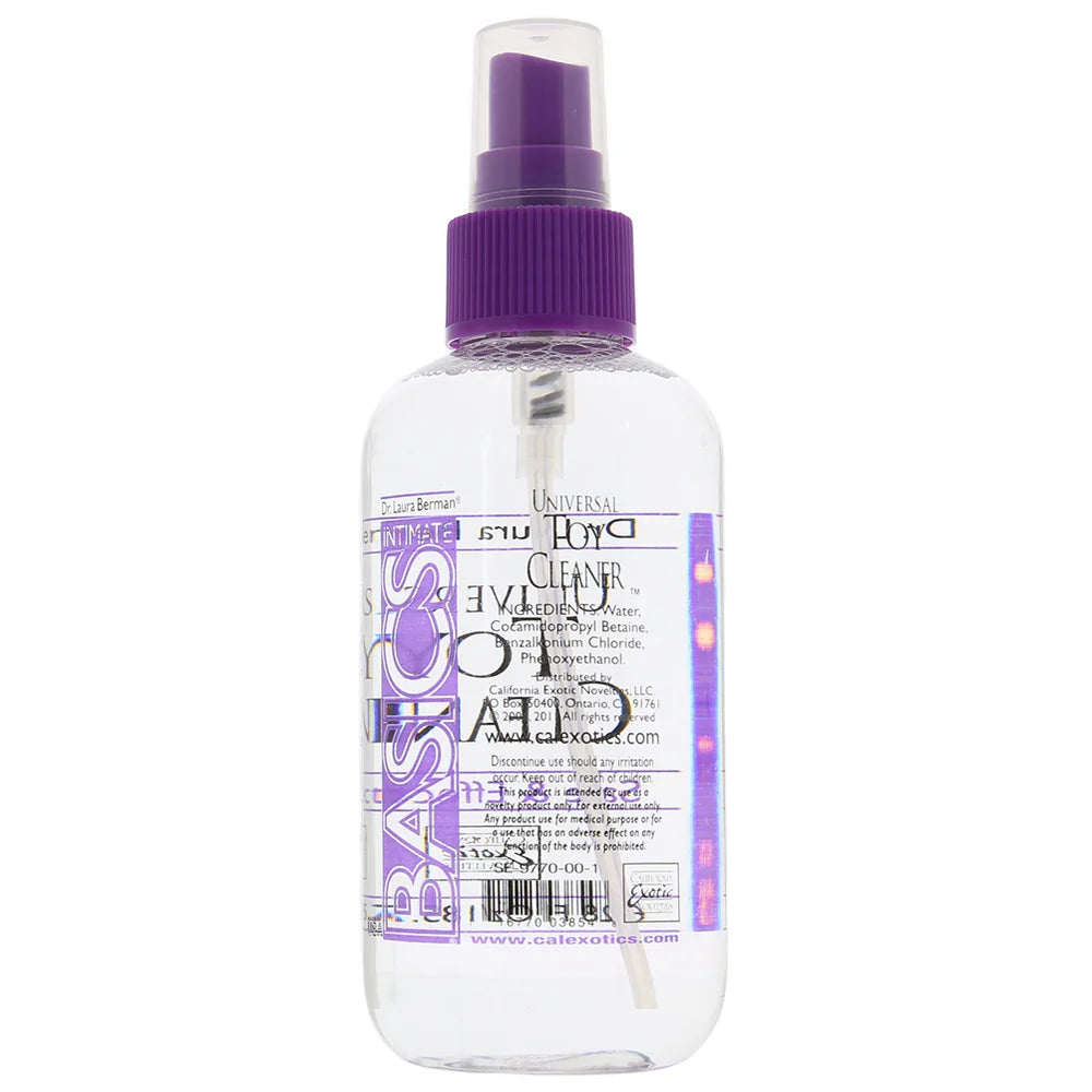 Dr. Berman Universal Toy Cleaner in 6.2oz – Edmonton adult store – close-up view