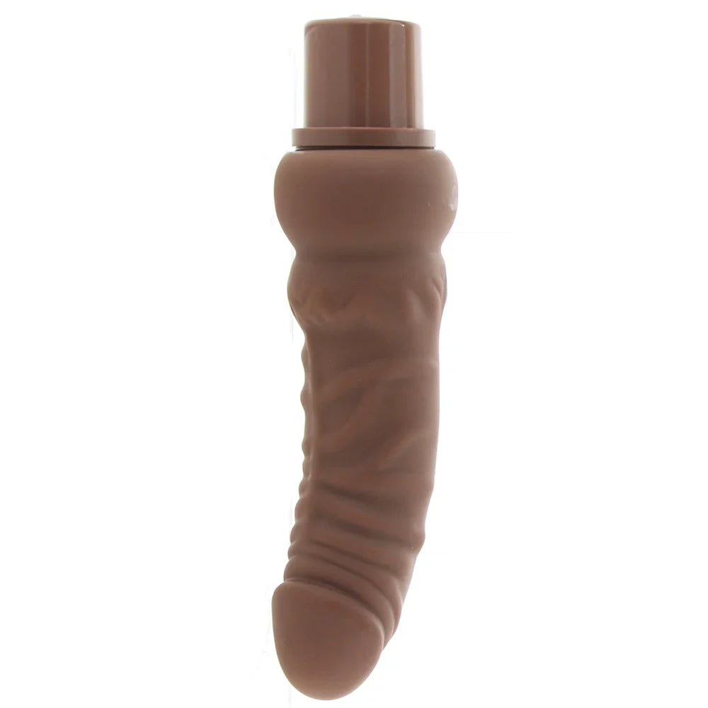 Power Stud Rechargeable Curvy Vibe in Brown – Heaven Boutique Edmonton – side view