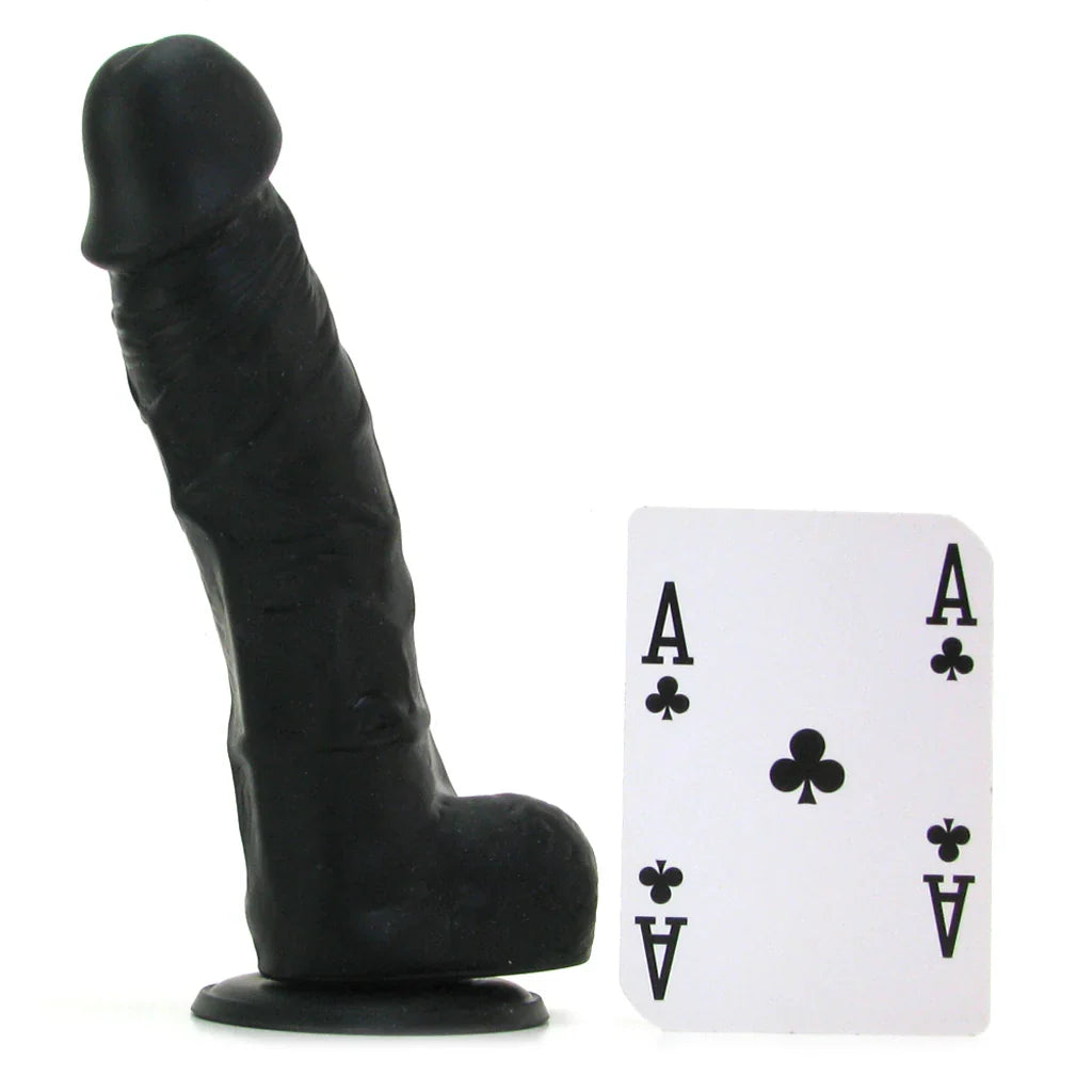 Small Silicone Colours Dildo in Black Edmonton – product detail