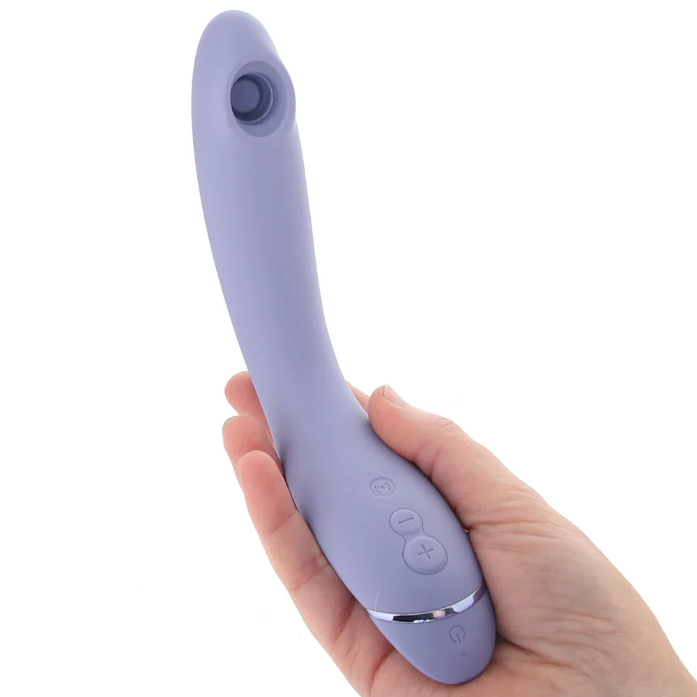 Womanizer OG G-Spot Air Stimulator in Lilac – Heaven Boutique Edmonton – side view