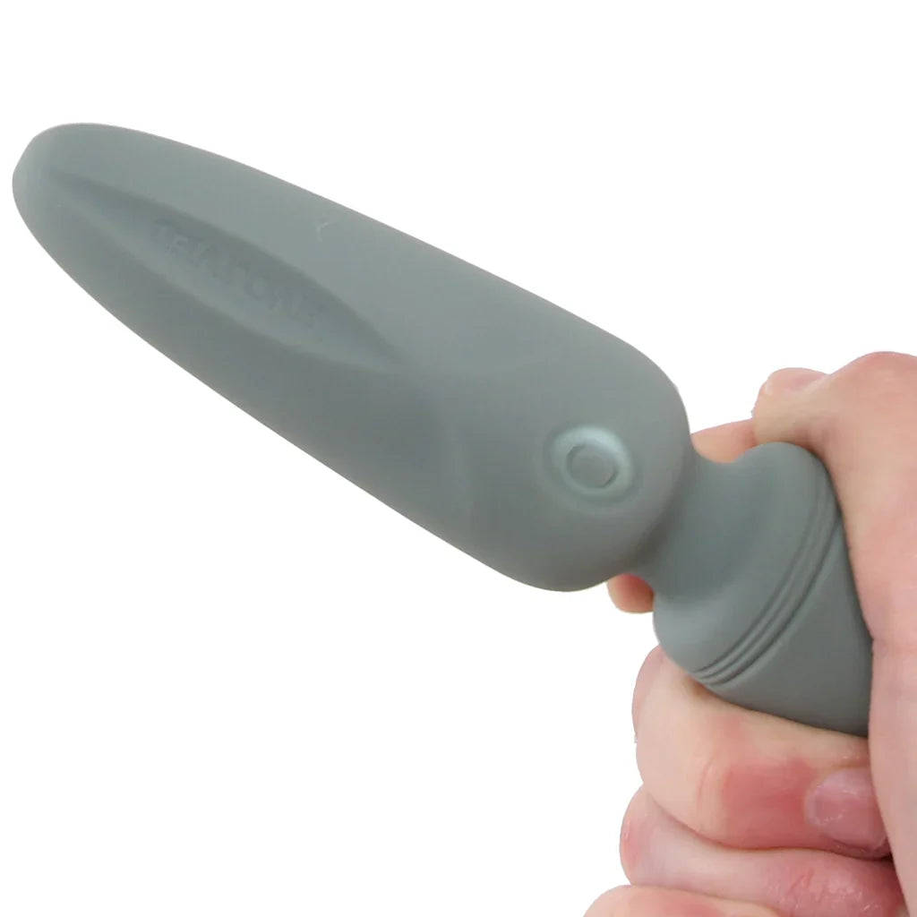 Rumble Wand Mini Massager Vibe – Heaven Boutique Edmonton – side view