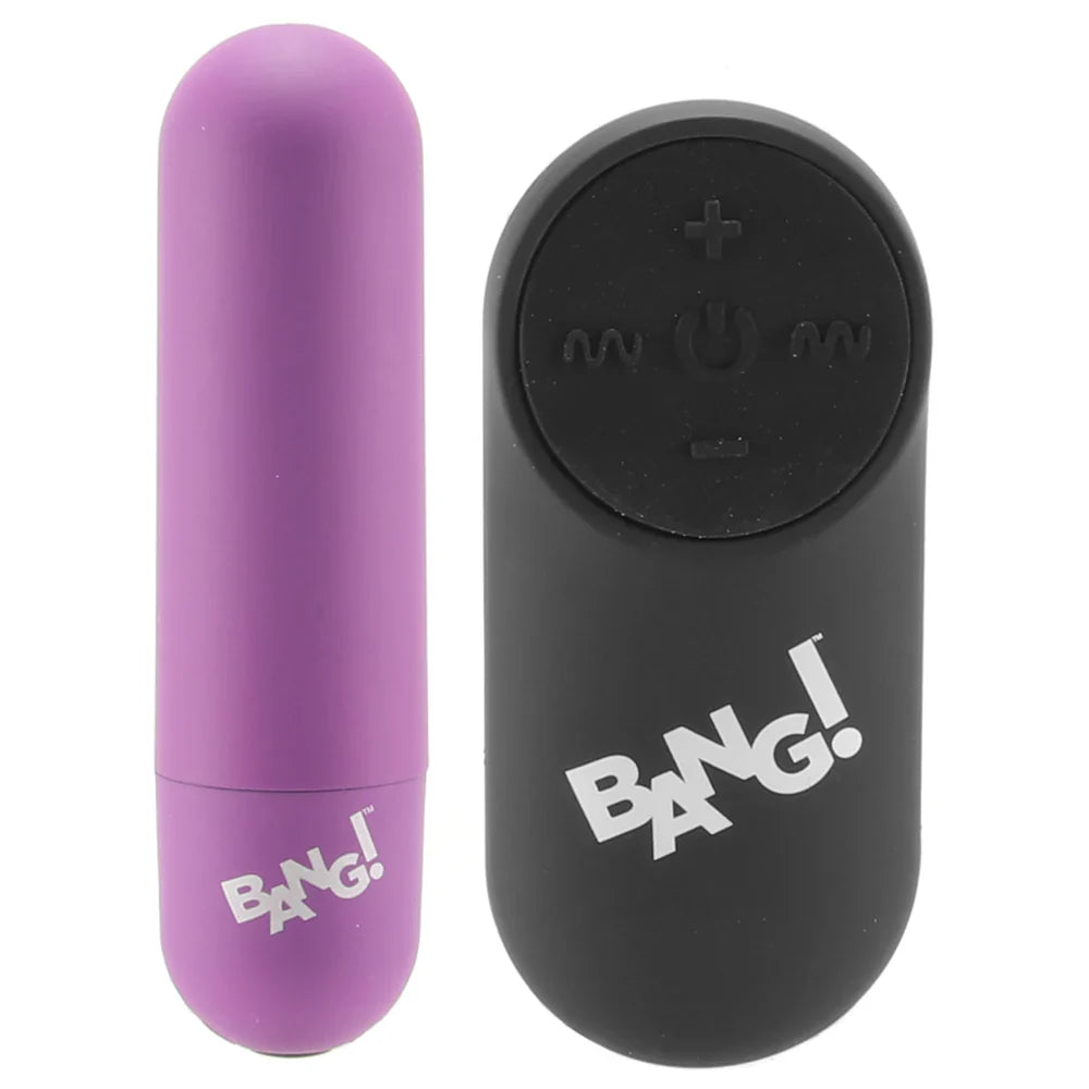 Bang! Remote Vibrating Bullet in Purple – Edmonton – packaging view