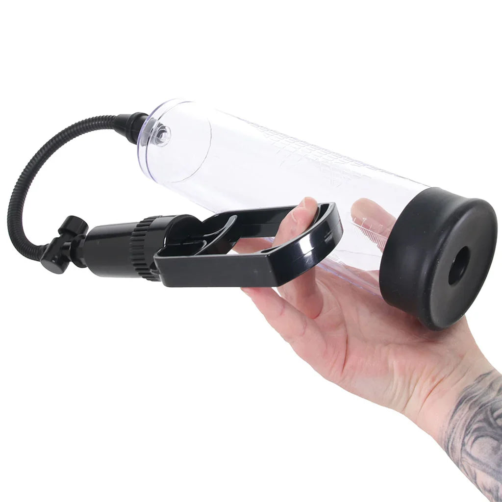 Pumped Basic Pump 2 in Clear – Edmonton adult store – close-up view