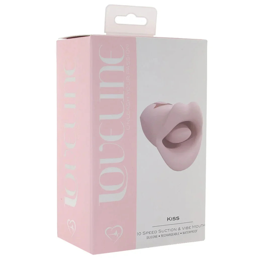 Loveline Kiss Dual Action Suction Vibe — buy in Edmonton | Heaven Boutique