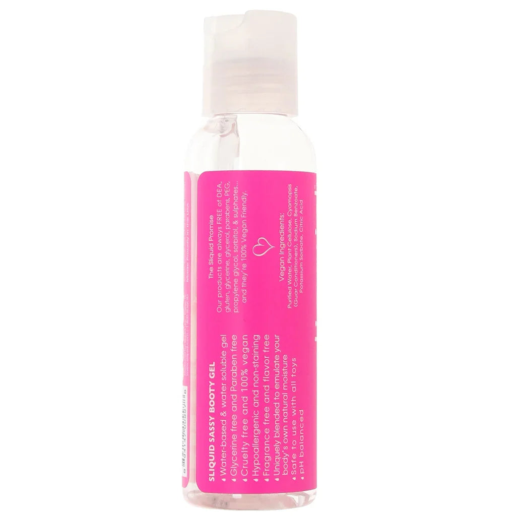 Sassy Booty Gel Natural Lubricant in 2oz/60ml - 2oz/60ml – Edmonton adult boutique – features
