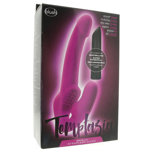 Temptasia Estella Vibrating Strapless Dildo — buy in Edmonton | Heaven Boutique