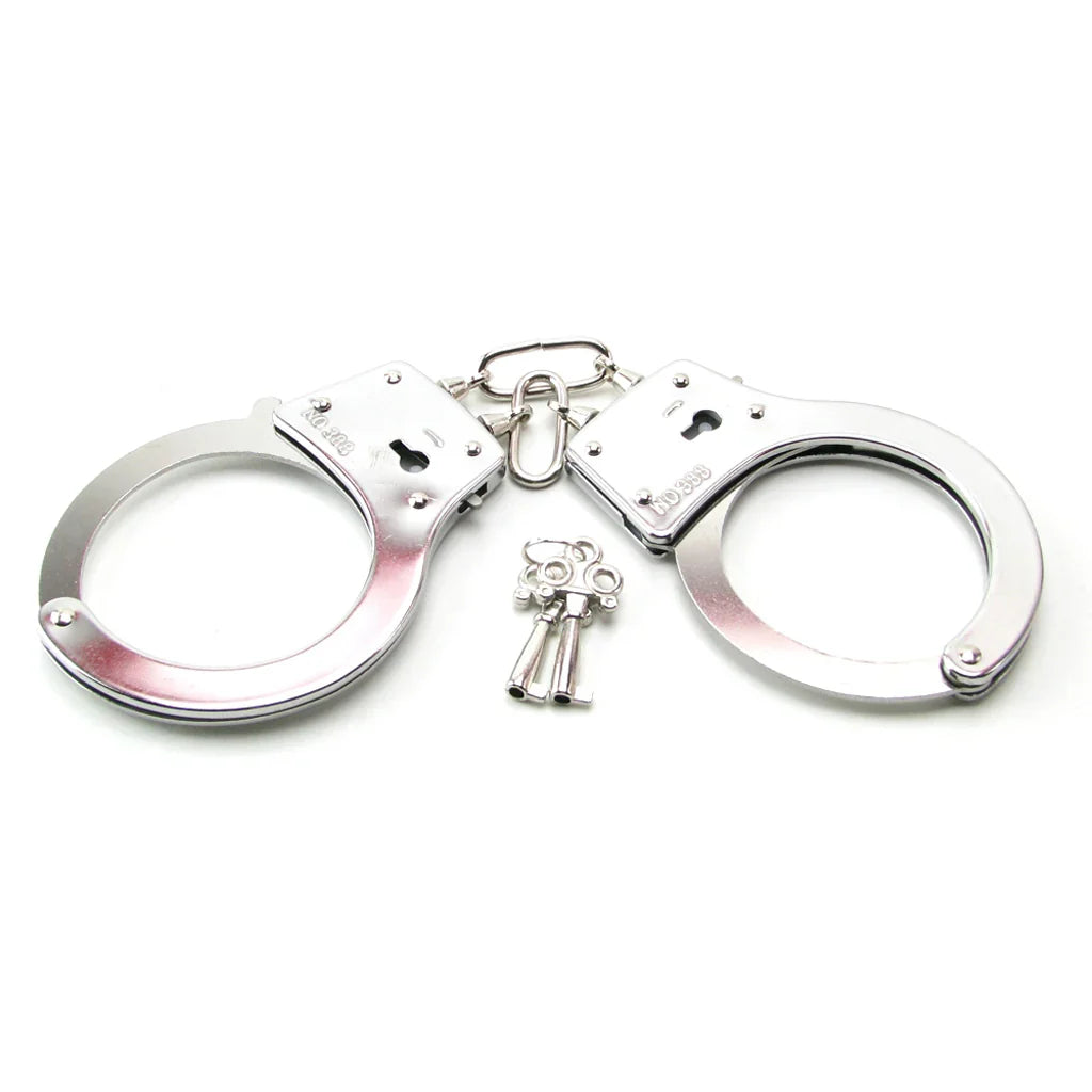 Fetish Fantasy Beginner's Metal Cuffs Edmonton – product detail
