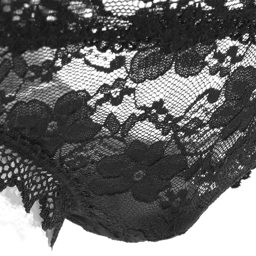 Remote Control Black Lace Panty & Vibe Set /M - S/M – Edmonton adult boutique – features