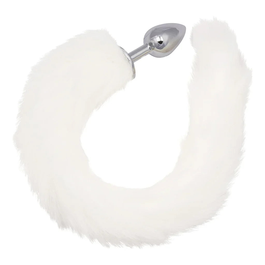 Running Wild White Tail Plug — buy in Edmonton | Heaven Boutique