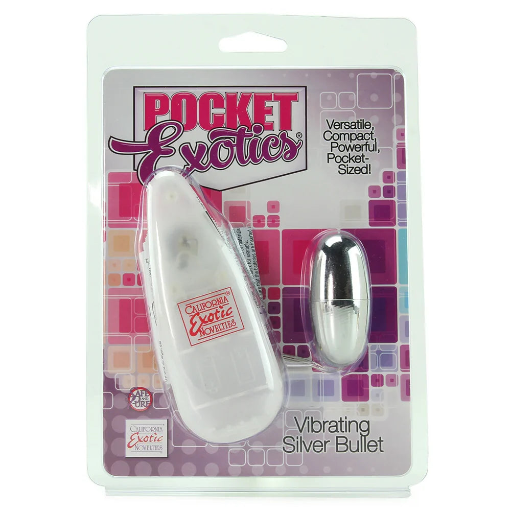 Pocket Exotics Silver Bullet Vibe — buy in Edmonton | Heaven Boutique