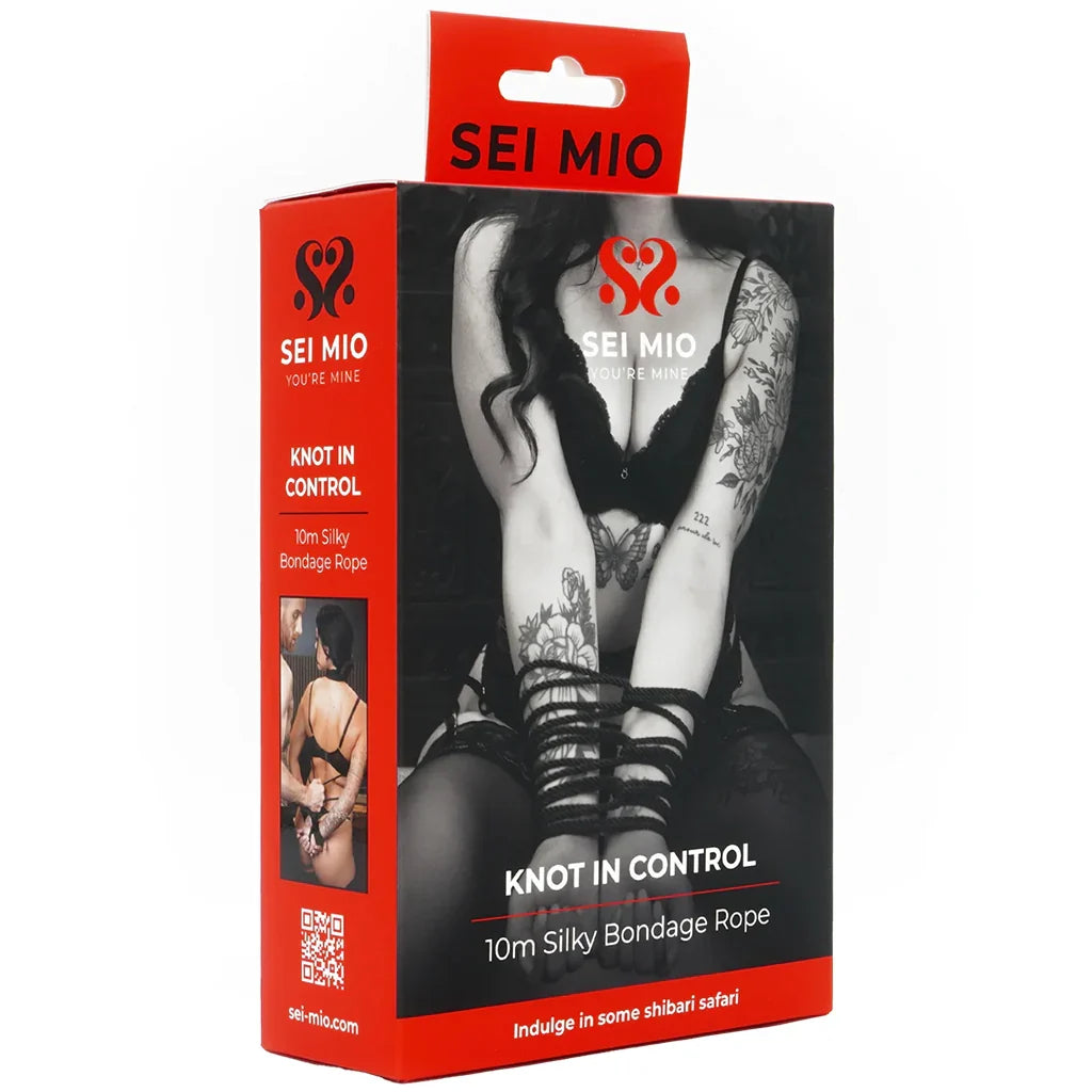 Sei Mio Knot In Control Silky Bondage Rope in 33'/10m - 33'/10m — buy in Edmonton | Heaven Boutique