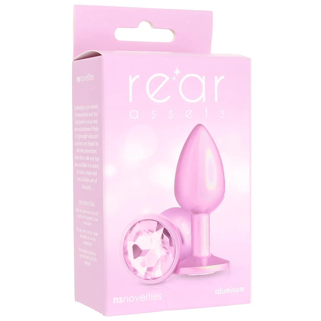 Rear Assets Pink Metal Butt Plug in Small - Small — buy in Edmonton | Heaven Boutique