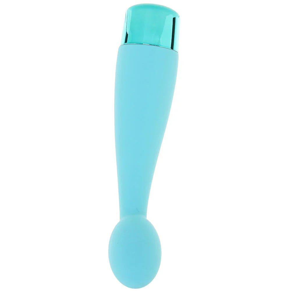 Eden Silicone Tulip Vibe in Teal – Edmonton adult boutique – features