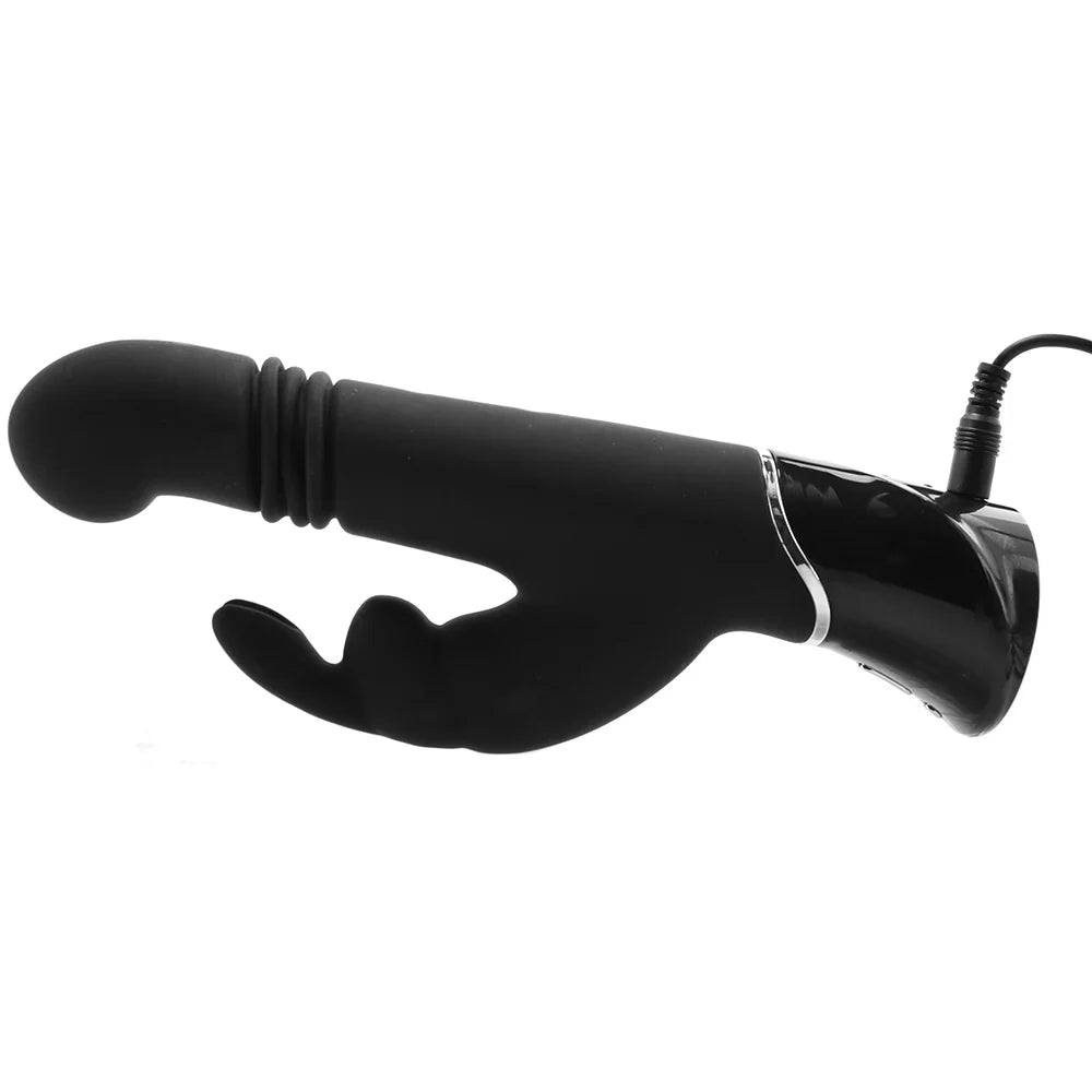 Greedy Girl Thrusting G-Spot Rabbit Vibrator – Heaven Boutique Edmonton – side view