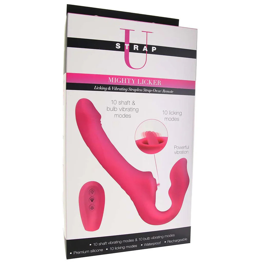 Strap U Mighty Licker Strapless Strap-On Vibe — buy in Edmonton | Heaven Boutique