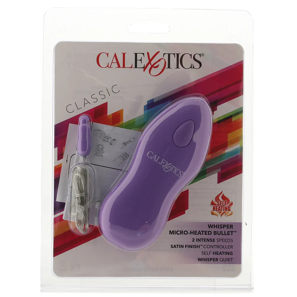 Whisper Micro Heated Bullet Vibe in Purple — buy in Edmonton | Heaven Boutique