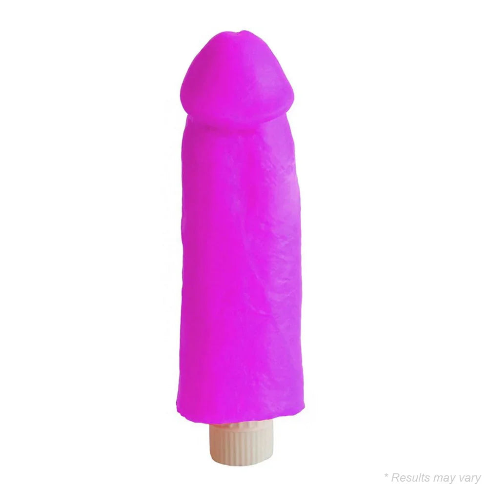 Clone-A-Willy Vibrator Kit in Neon Purple – Heaven Boutique Edmonton – side view
