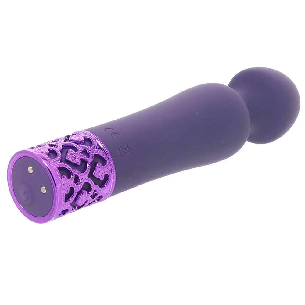 Royal Gems Scepter Vibe in Purple – Edmonton adult store – close-up view