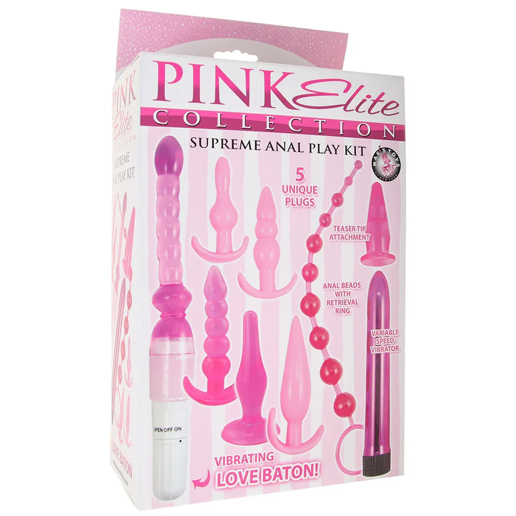 Pink Elite Supreme Anal Play Kit — buy in Edmonton | Heaven Boutique
