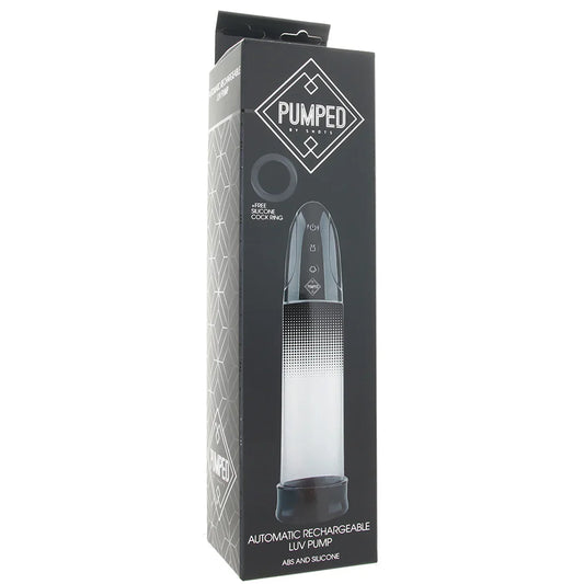 Pumped Rechargeable Automatic Luv Pump in Black — buy in Edmonton | Heaven Boutique
