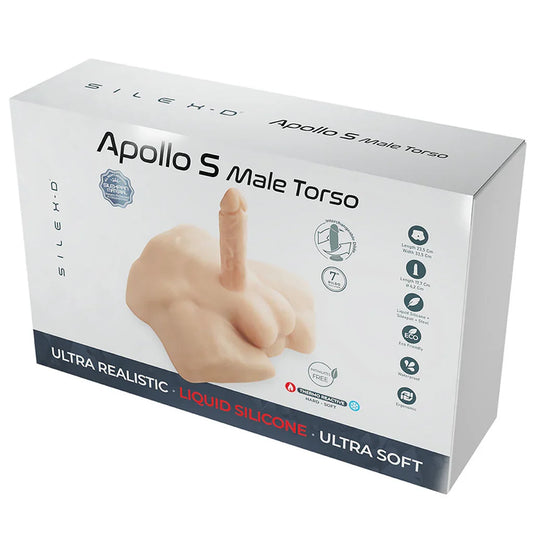 SILEX-D Apollo S Torso with 7 Inch Model 2 Dildo — buy in Edmonton | Heaven Boutique