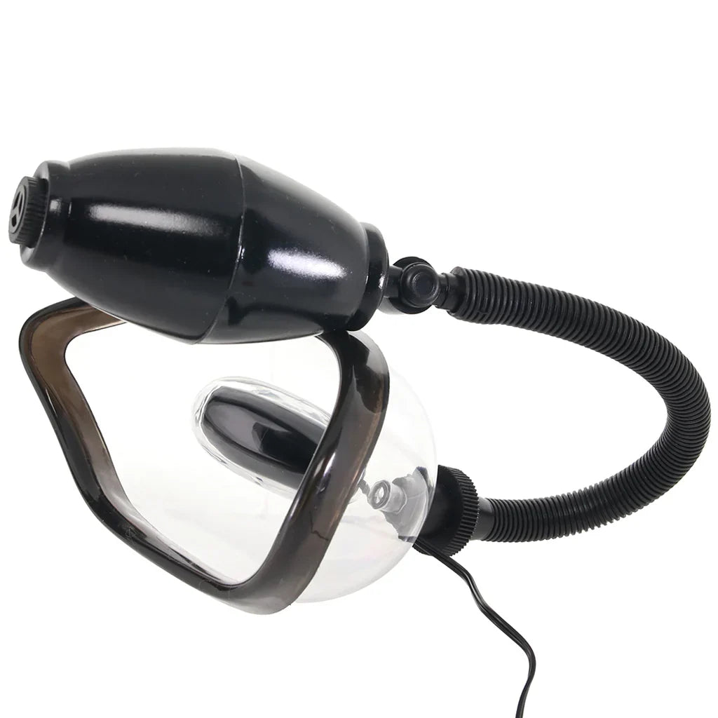 Size Up Vibrating Pussy Pump – Edmonton adult store – close-up view