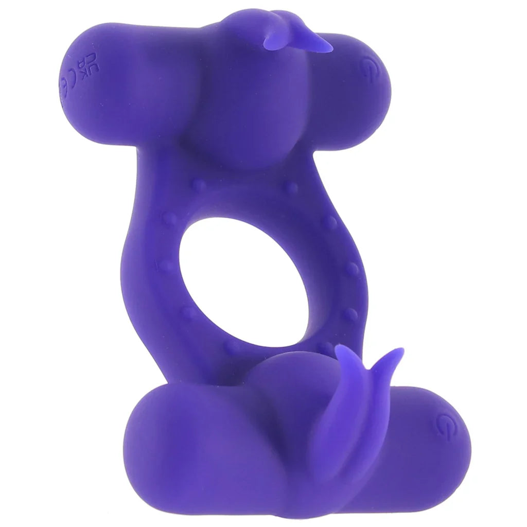 Silicone Triple Orgasm Enhancer Vibrating Ring – Edmonton – packaging view