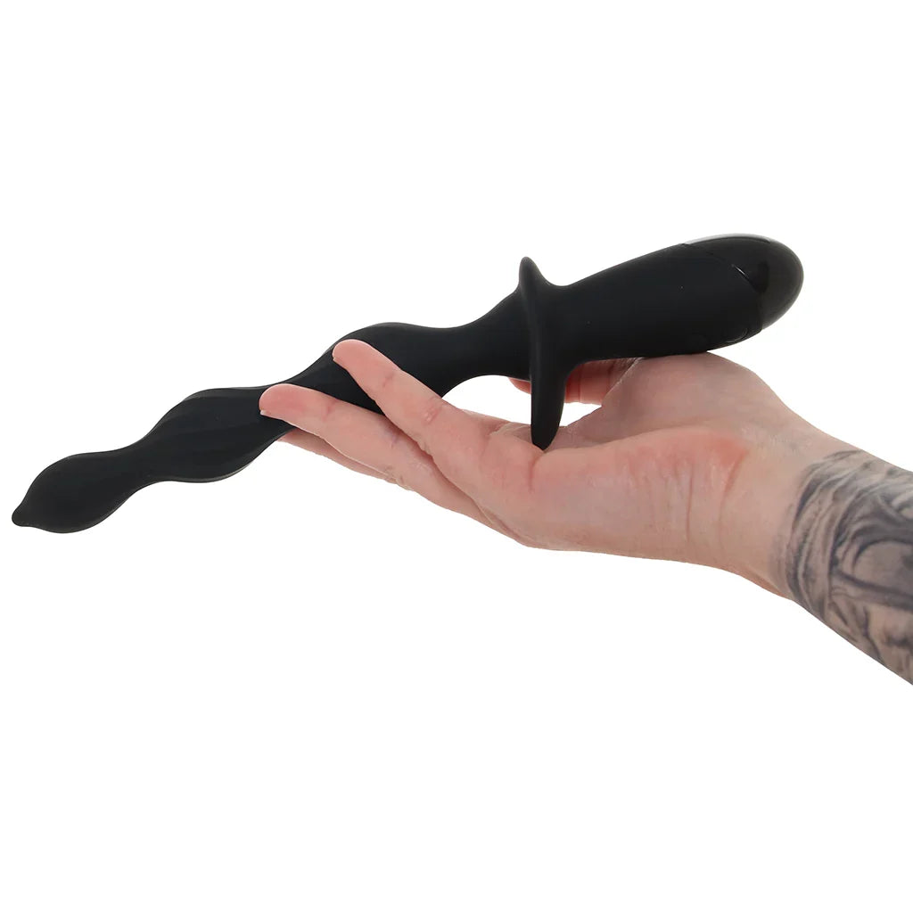 Ass-Station Deep Dive Beaded Anal Vibe – Edmonton adult boutique – features