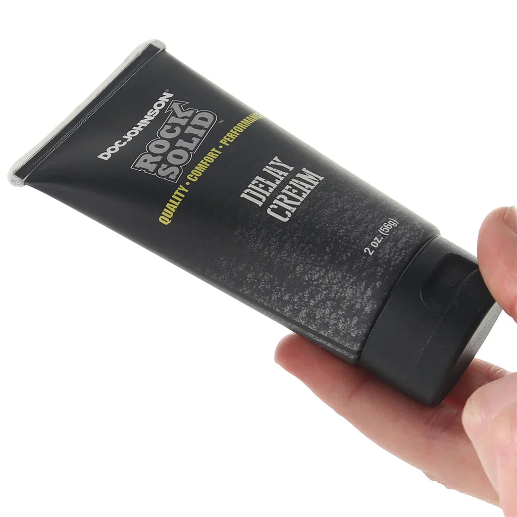 Rock Solid Delay Cream in 2oz - 2oz – Heaven Boutique Edmonton – side view