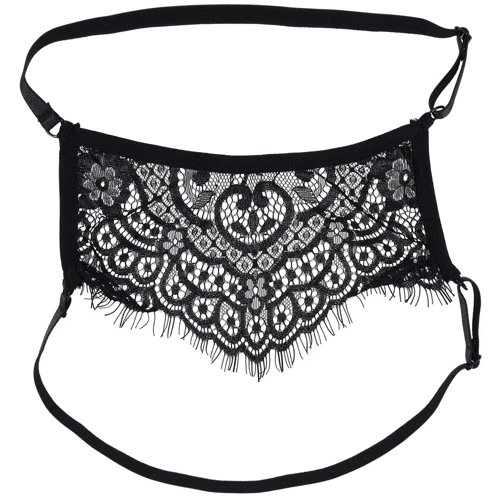 S&M Veiled Vision Lace Blindfold Edmonton – product detail