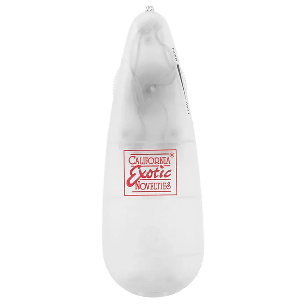 Pocket Exotics Silver Bullet Vibe – Edmonton adult store – close-up view